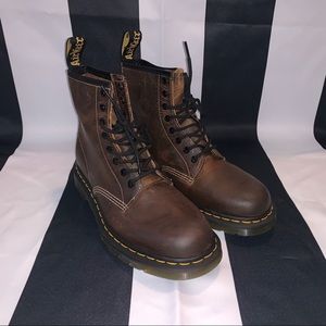 Brown Doc Martens 1460 Leather Boot